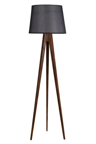 Lampadar, Luin, 8284-4, E27, 60 W, lemn/textil Iluminat
