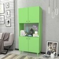 Bufet RF.110.001.004, Gauge Concept, 60x32x135 cm, PAL, verde deschis