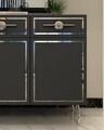 Consola, Olivia, Belly KB150, Antracit / Argintiu