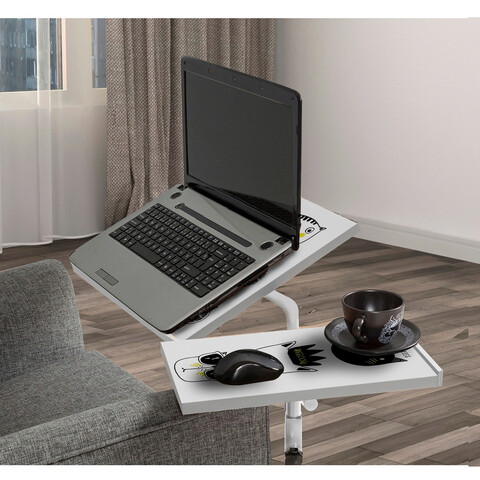 Masuta laptop, sapphire, glen cats, pal, alb negru