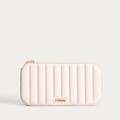 Cutie pentru bijuterii Rinas, Homla, 20.5x10.5x6 cm, plastic/metal, bej