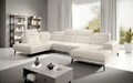 Coltar stanga 6 locuri ELTAP, LT-33SOF, Bretan, 350x205x107 cm, lemn/poliester, bej deschis