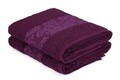 Set 2 prosoape de maini Elmira, Hobby, 50 x 90 cm, bumbac, mov
