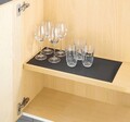 Protectie pentru dulapuri si sertare, Wenko, Black, 50 x 150 cm, plastic, negru
