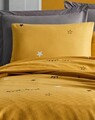 Cuvertura matlasata dubla, Dide 023861 - Yellow, Eponj Home, Bumbac