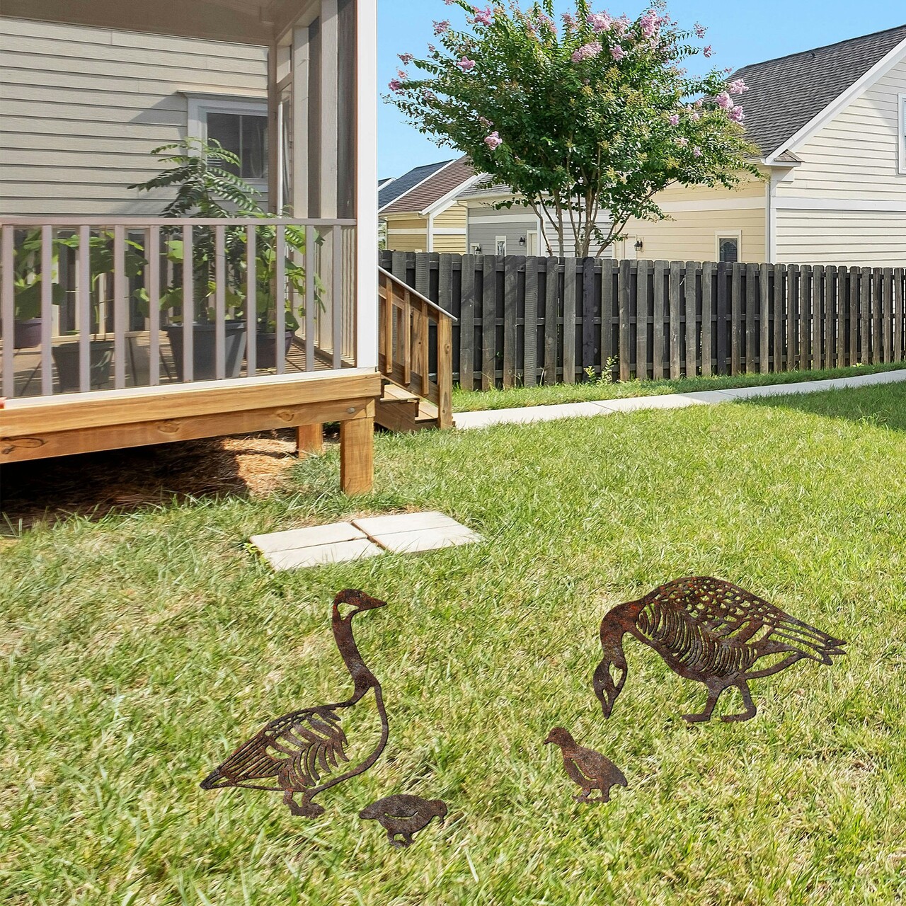 Obiect decorativ de grădină, Fam 14, Maro antichizat - imagine 2