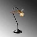 Lampa de masa, Tatum, 584TTM1702, Metal, Negru