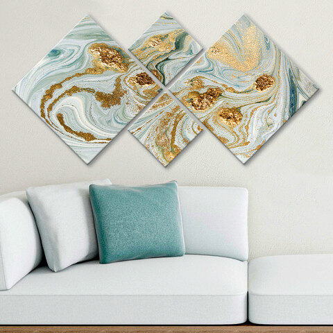Set 4 tablouri decorative, 4mdf665277676, mdf, imprimat uv, multicolor