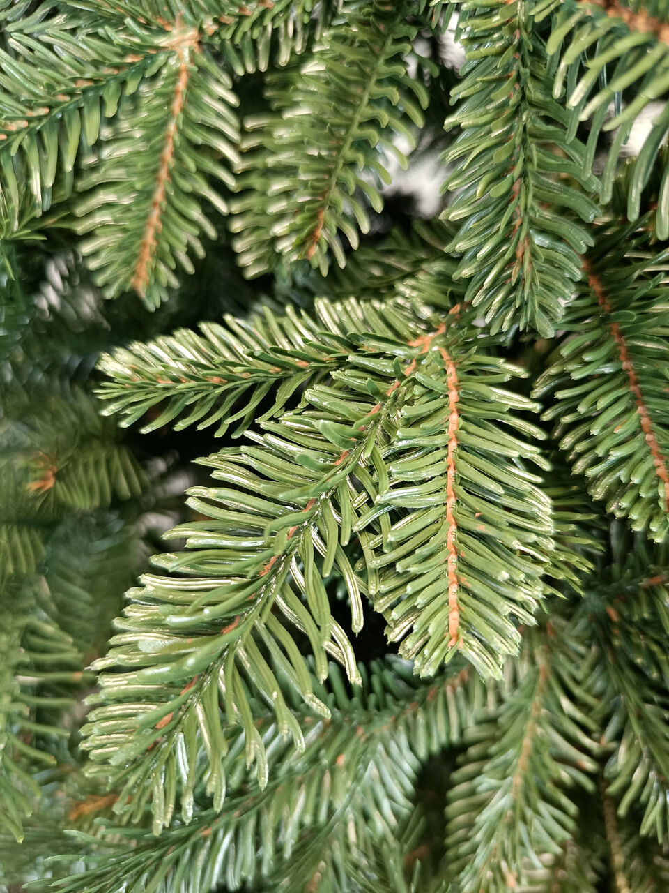 Brad artificial Christmas Deluxe by Sersimo, Canada verde, 3D, 230cm — imaginea 8