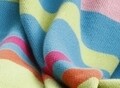Patura, Biederlack, Bright Bouquet Color Blocking, 130 x 180 cm, 100% bumbac, multicolor