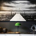 Lampa de masa, AYD-2796, Insignio, 23 x 12 x 38 cm, 1 x E27, 60W, verde