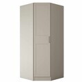 Dulap pentru haine, Hanah Home, BA293, 91x210x57.5 cm, Gresie