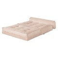 Canapea extensibila 2 locuri, Salida, 363SLD1106, Catifea, Bej