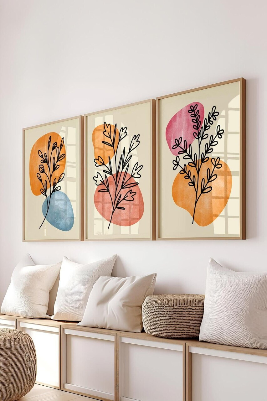 Set de pictură decorativă, Ç-300664, Sticla PVC, Multicolor — imaginea 2