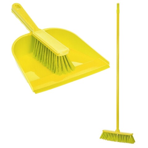 Set matura+faras+maturica, plastic, galben