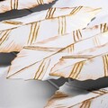 Decoratiune de perete, Hornbeam 3, Metal, Dimensiune: 114 x 52 cm, Multicolor