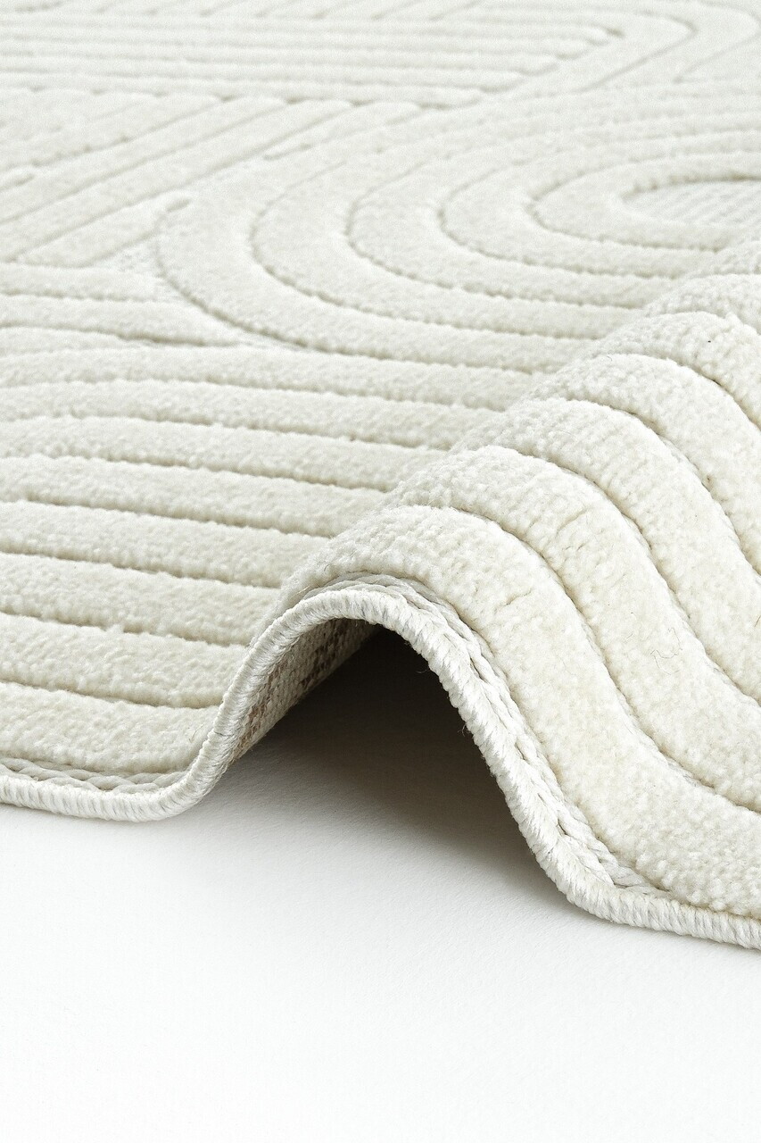 Covor, Stone 1090, 160x230 cm, Fibre naturale, Crem — imaginea 4