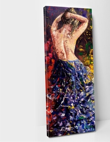Tablou decorativ bierstadt, modacanvas, 30x90 cm, canvas, multicolor