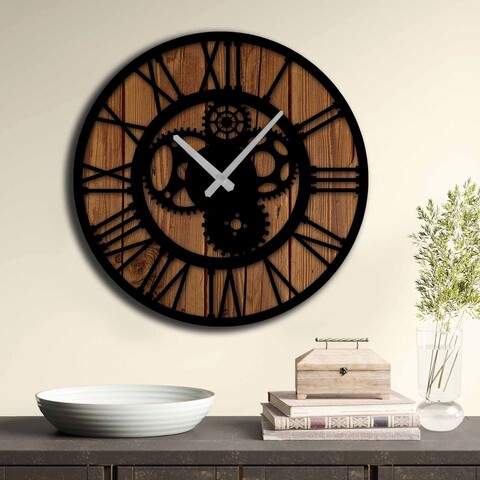 Ceas de perete, 5050ms-008, mdf, ø50 cm, multicolor