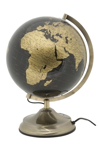 Decoratiune luminoasa Globe, Mauro Ferretti, 1 x E14, 40W, Ø 25×38 cm, fier 25x38