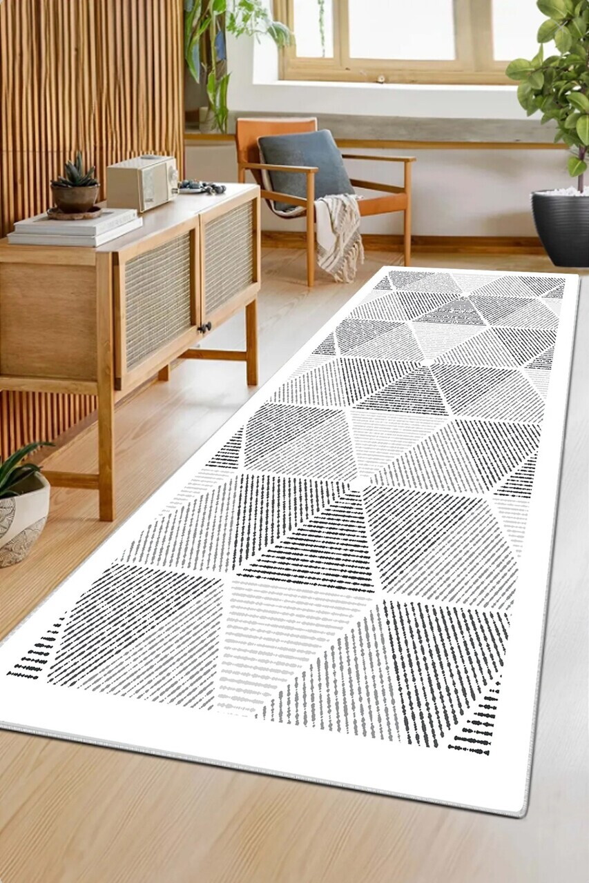 Covor, Ecora Rectangle, 60x100 cm, Gri