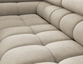 Coltar extensibil stanga 5 locuri ELTAP, LT-18AU, Ferucce, 276x200x93 cm, lemn/poliester, bej deschis