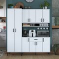 Dulap multifunctional, Rani, JE133, 180x198 cm, PAL, Alb