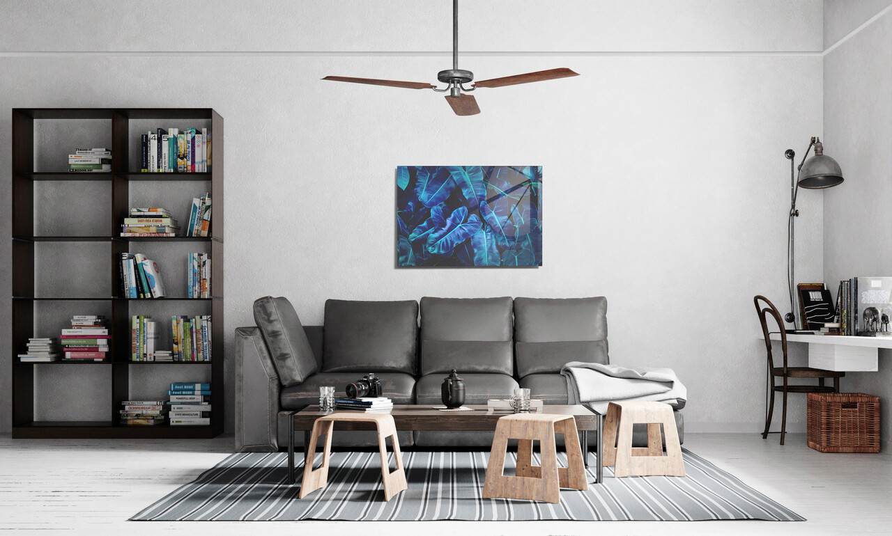 Tablou decorativ, 1366, Sticla temperata, 50 x 70 cm, Multicolor - 1 | YEO