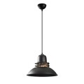 Lustra, Saglam - 3735, Opviq, 34 x 123 cm, 1 x E27, 40W, negru/auriu