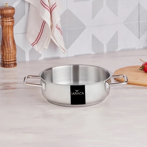 Tigaie Galaxy 20, Karaca, 22x22x8 cm, 2.9 l, inox Karaca