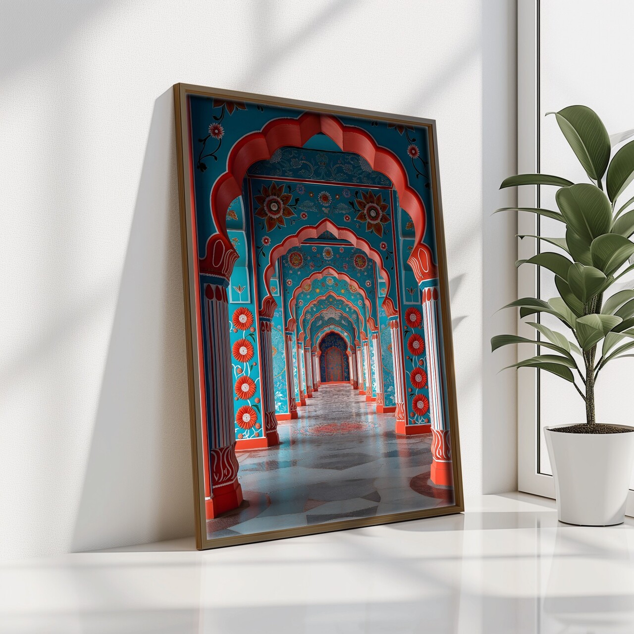 Tablou decorativ, GE122-L, Lemn, Multicolor - view 4