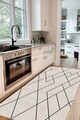 Covor, CLR-40086MUTFAK-34, 180x280 cm, Poliester, Alb