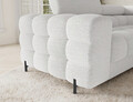 Coltar extensibil dreapta 3 locuri ELTAP, RT-01ROY, Fectory, 346x205x93 cm, lemn/poliester, alb