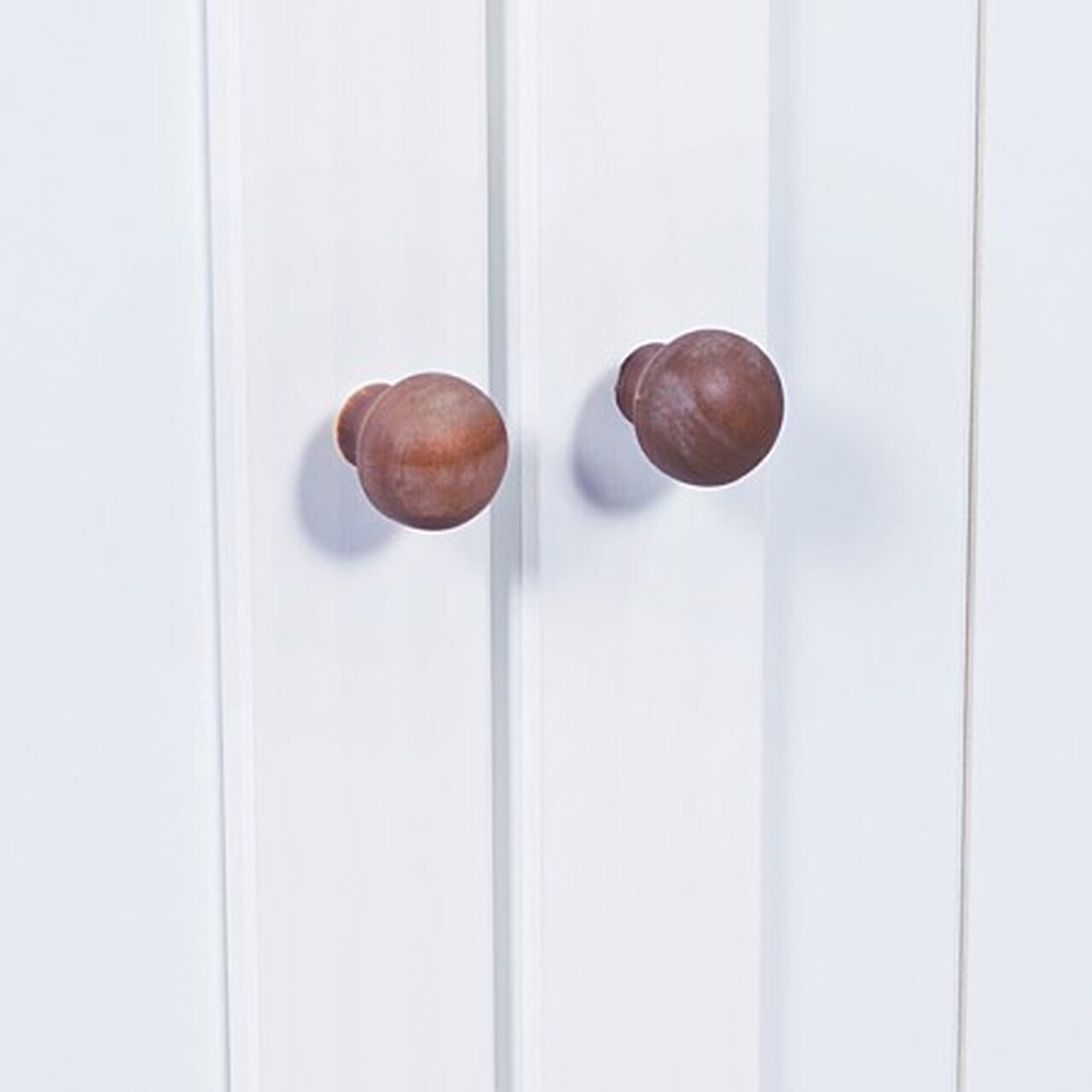 Comoda Westerland 4.2 , Inter Link, 131x45x86 cm, lemn, alb/maro sepia — imaginea 10