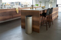 Cos de gunoi cu soft touch, Brabantia, Touch New Metallic, 30 L, 32x29.5x72 cm, otel, auriu