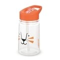 Sticla plastic Zoo Flip & Sip, Aladdin, 430 ml, model tigru
