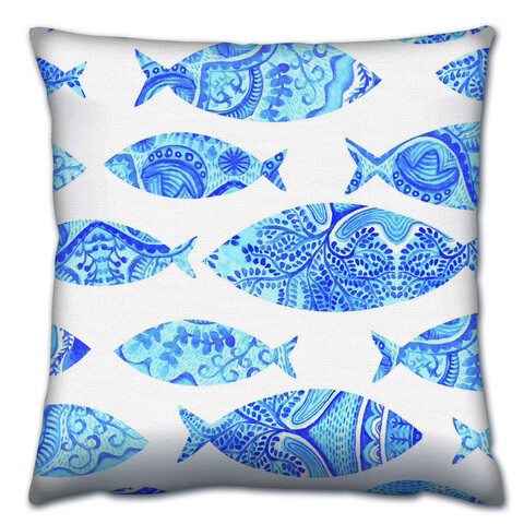Perna, a14638, 43x43 cm, 50% bumbac / 50% poliester, multicolor