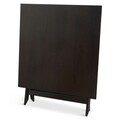 Masa pliabila, Pick-Up, 90 x 90 x 73 cm, lemn/MDF, maro inchis