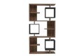 Corp biblioteca, Puqa Design, Icardi, 90x171.9x24.6 cm, PAL, Pin Atlantic / Antracit