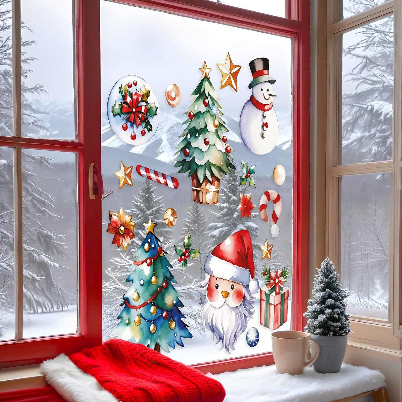 Sticker decorativ, 309094_3050, 30 x 50 cm, Multicolor