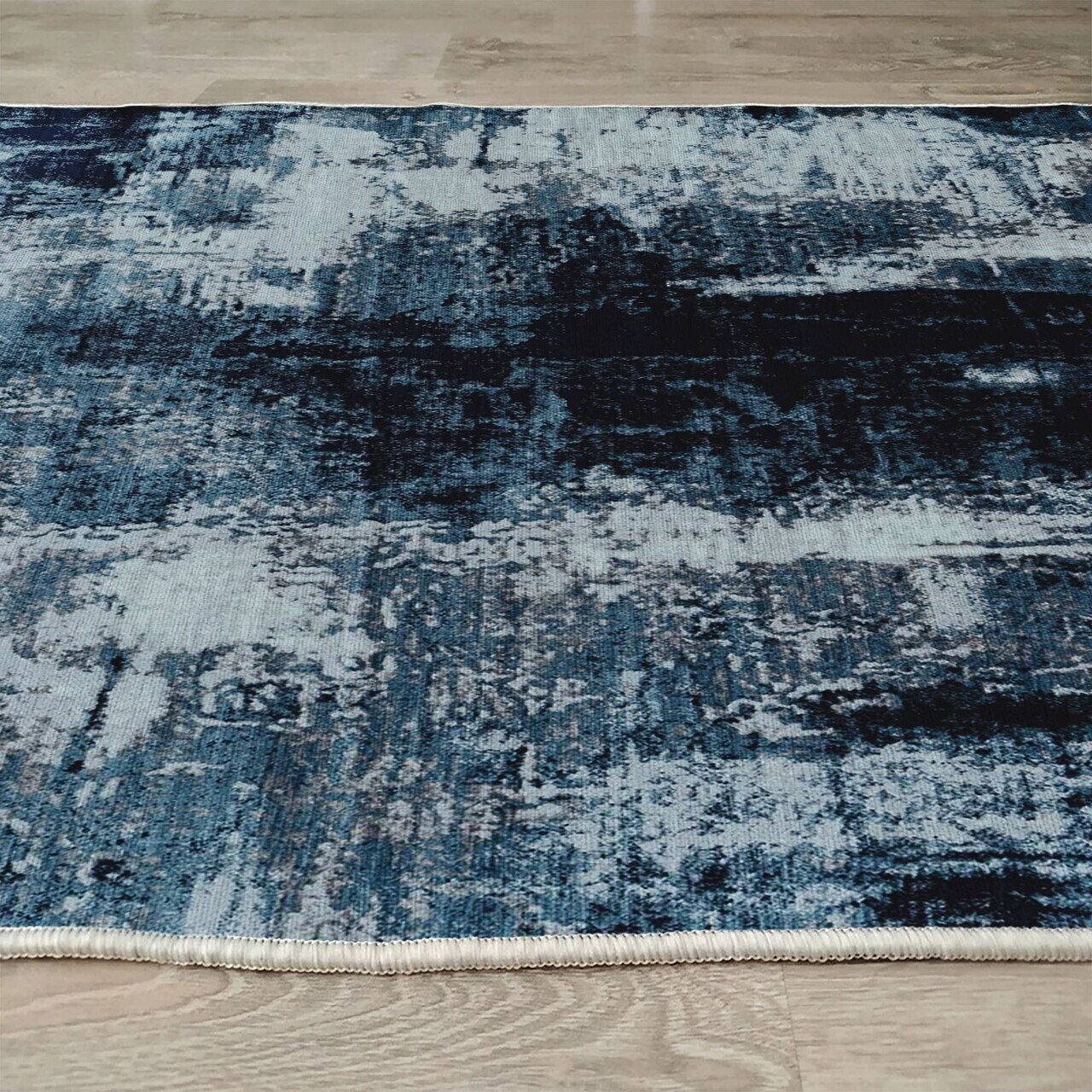 Covor, Woopamuk210, 140x220 cm, Bumbac/Poliester, Gri - view 5