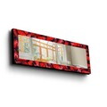 Oglinda decorativa, 40120MA-026, LEMN DE PIN, Lemn (Grosime: 27 mm, Multicolor