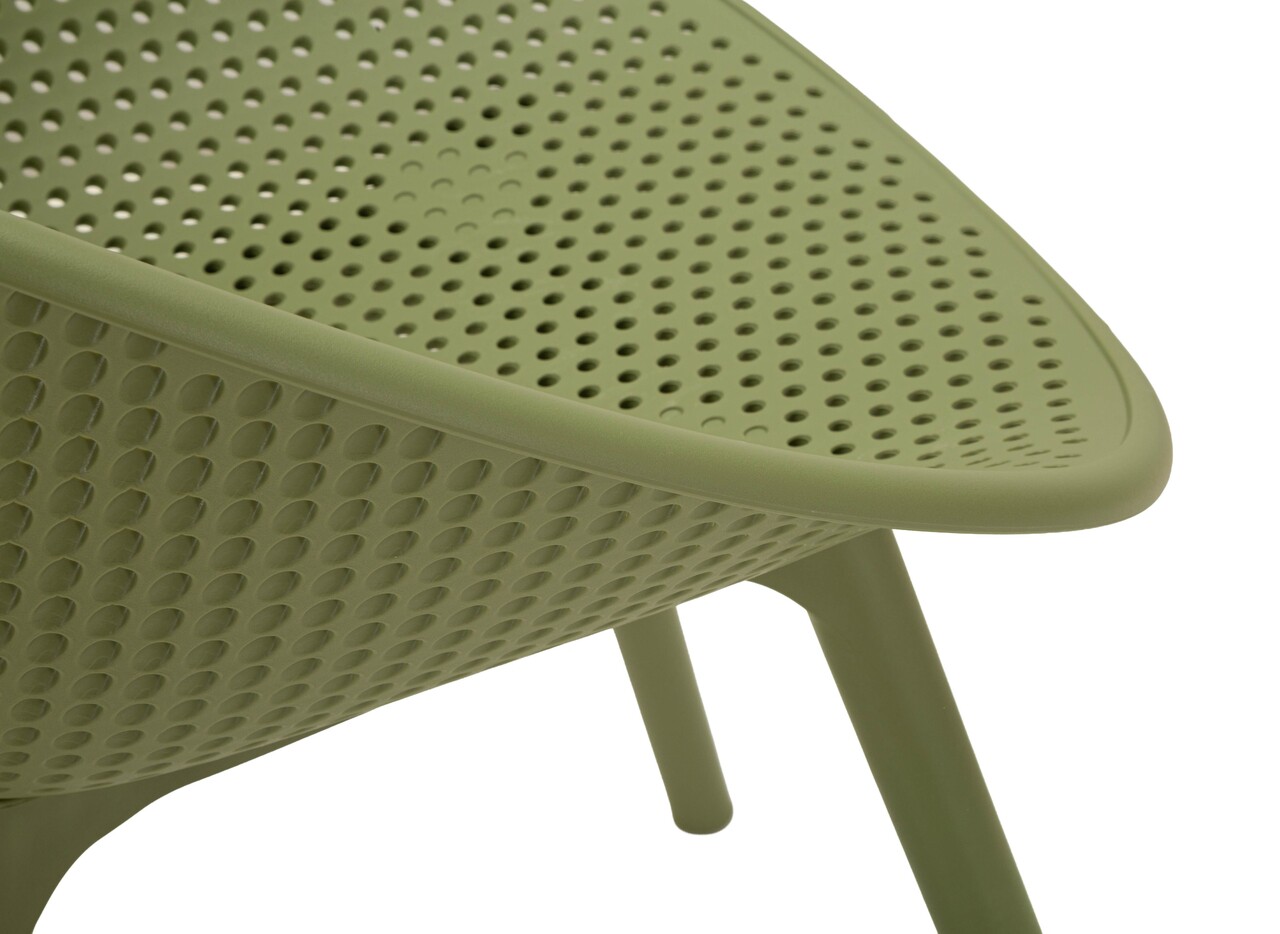 Set 2 scaune, Mauro Ferretti, Ibiza, 59x59x83 cm, utilizare interior / exterior,  plastic, verde - view 5