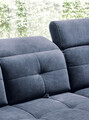 Coltar extensibil dreapta 5 locuri ELTAP, RT-40REL, Inferne, 297x210x107 cm, lemn/poliester, albastru