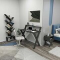 Set de mobilier pentru camera de studiu, Hanah Home, X, Antracit