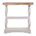 Consola Creaciones Meng, 80x36x83 cm, lemn de brad/MDF
