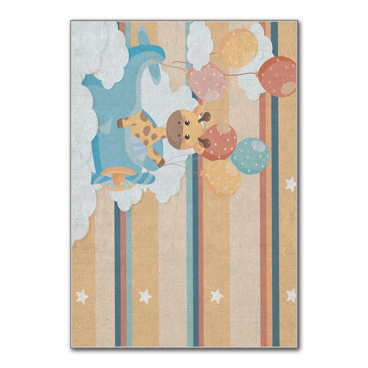 Covor, HMI KDC-48, 120x180 cm, Poliester, Multicolor