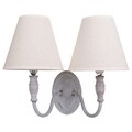 Aplica de perete Alondra, Creaciones Meng, 2 x E14, 40W, metal/in