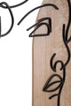 Decoratiune de perete David -B, Mauro Ferretti, 55x80 cm, MDF, multicolor