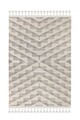 Covor ARIA HAMPTON, 80x150 cm, 100% polipropilena, Gri/Crem